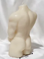 Świece - Świeca sojowa - Ciało mężczyzny Adonis - 85 ml - Bezzapachowa - miniaturka - grafika 1