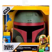 Figurki dla dzieci - MASCARA ELECTRONICA BOBA FETT EL LIBRO DE BOBA FETT STAR WARS - miniaturka - grafika 1