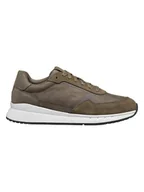 Trampki męskie - Geox Sneakersy "Branthon" w kolorze khaki - miniaturka - grafika 1