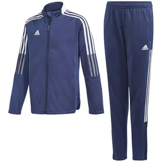 Dresy i komplety dla chłopców - Adidas dres komplet dziecięcy Tiro Suit r.164 - grafika 1