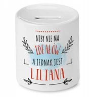 Skarbonki - Skarbonka Dla Liliany na Urodziny Imieniny Prezent z Nadrukiem ze Zdjęciem - miniaturka - grafika 1