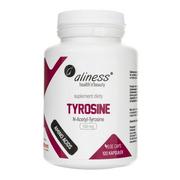 Suplementy naturalne - MedicaLine Tyrosine 500mg 100 kaps Aliness N-Acetyl-Tyrosina MC106 - miniaturka - grafika 1