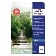 Papier do drukarek - Avery C2580 papier fotograficzny Biały Papier półbłyszczący - miniaturka - grafika 1