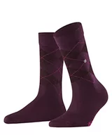 Skarpetki damskie - BURLINGTON Skarpety damskie Lurex Marylebone, mieszanka żywej wełny, 1 para, czerwony (Coralred 8006), Rozmiar Uniwersalny - miniaturka - grafika 1