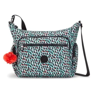 Kipling GABBIE Średni Poprzek, Abstract Print White - Torebki damskie - miniaturka - grafika 1