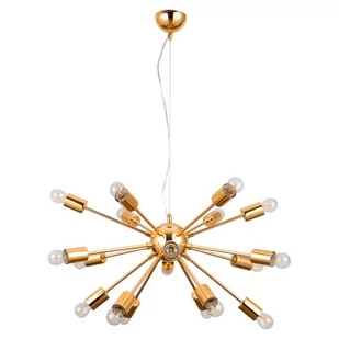 Italux THEO AD20000-18 lampa wisząca złota AD20000-18 - Lampy sufitowe - miniaturka - grafika 1