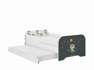 Łóżeczka i kojce - Łóżko dziecięce MIKI 160x80 BORSUK z funkcją spania - miniaturka - grafika 1