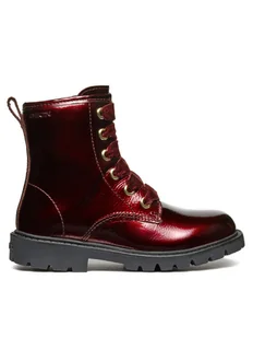 Geox Kozaki J Shaylax Girl J46EXA 00067 C7005 M Bordowy - Buty dla dziewczynek - miniaturka - grafika 1