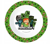 Miseczki i talerzyki dla dzieci - MINECRAFT MISKA MISECZKA DO MIKROFALI BPA FREE - miniaturka - grafika 1