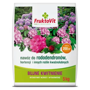 FRUKTOVIT DO RODODENDRONÓW, HORTENSJI 5 KG - Nawozy ogrodnicze - miniaturka - grafika 1