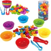 Zabawki kreatywne - Gra edukacyjna Montessori zwierzątka 36el. Madej - miniaturka - grafika 1