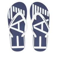 Klapki i japonki męskie - Japonki EA7 Emporio Armani XCQ004 XK196 U458 Biały - miniaturka - grafika 1