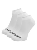 Skarpetki damskie - adidas Zestaw 3 par niskich skarpet unisex HT3447 3-PACK Biały - miniaturka - grafika 1