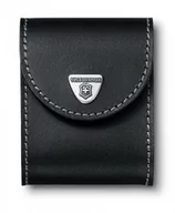 Akcesoria turystyczne - Victorinox Akcesorium do paska etui skórzana czarna, 4.0521.XAVT 4.0521.XAVT - miniaturka - grafika 1