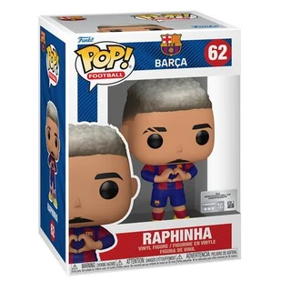 Figurka FUNKO Pop Football: FC Barcelona - Raphinha - Gadżety dla graczy - miniaturka - grafika 1
