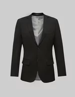 Garnitury - garnitur galatro czarny slim fit - miniaturka - grafika 1