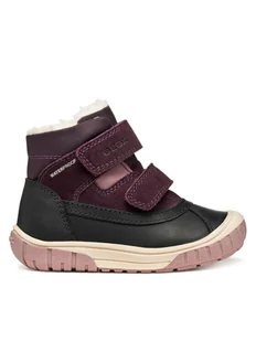Geox Kozaki B Omar Wpf B462LC 022FU C9228 M Fioletowy - Buty dla dziewczynek - miniaturka - grafika 1