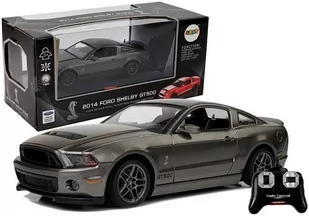 LEANToys Auto Zdalnie Sterowane Ford Shelby GT500 Srebrny 2.4 G 7151 - Zabawki zdalnie sterowane - miniaturka - grafika 1