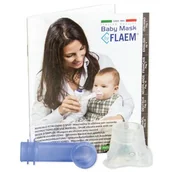 Inhalatory i akcesoria - Flaem Maska dla niemowląt do inhalatorów Nuova / Magic Care RF6 Basic ACO389P||Maska do inhalatora dla noworodków 0-1 m - miniaturka - grafika 1
