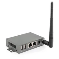 Pozostałe akcesoria sieciowe - Przemysłowy serwer wydruku 2x USB RAW WiFi Cloud - miniaturka - grafika 1