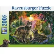 Puzzle - Ravensburger 126866 Puzzle - Rodzina wilków 126866 - miniaturka - grafika 1