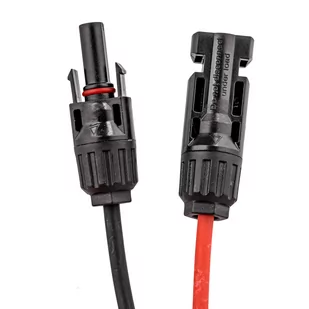 Przewody solarne 2.5mm2 KABLE 4m MC4 krokodylki VOLT POLSKA - Akcesoria do kolektorów i fotowoltaiki - miniaturka - grafika 2