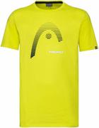 Koszulki sportowe męskie - HEAD CLUB CARL T-Shirt M Yellow 2020 - miniaturka - grafika 1