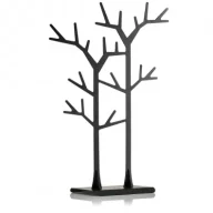 Biżuteria - akcesoria - HowHomely Stojak na biżuterię Arec 32 cm Czarny - miniaturka - grafika 1