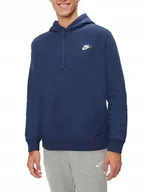 Bluzy męskie - Bluza Męska Nike Sportswear Z Kapturem Bv2654-410 Granatowa Xs - miniaturka - grafika 1