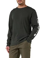 Koszulki męskie - Carhartt Męska koszulka z długim rękawem i grafiką, Torf, XXL - miniaturka - grafika 1