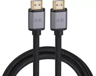 Kable - Vayox Kabel HDMI - HDMI Slim 2.0 4K 1,5m VA0009-1,5 VAYOX - miniaturka - grafika 1