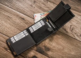 Duży Portfel Męski Z Nubukowej Skóry Naturalnej Lumarko! - Portfele - miniaturka - grafika 10