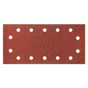 Papier ścierny na rzep 115 x 230 mm, K60, 5 szt,, z otworami GRAPHITE - Materiały ścierne - miniaturka - grafika 1