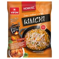 Zupy w płynie - Vifon Zupa z nudlami o smaku kimchi 105 g - miniaturka - grafika 1