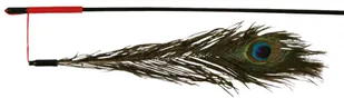 Trixie Wędka dla kota z pawim piórem 47 cm [4509] 4945 - Zabawki dla kotów - miniaturka - grafika 2