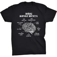 Koszulki męskie - Koszulka T-shirt Mózg Konkubenta Śmieszny Prezent na Święta Urodziny - miniaturka - grafika 1