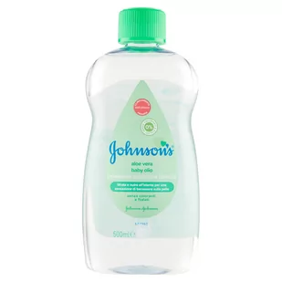 Johnson & Johnson, Johnson's Baby oliwka dla dzieci i niemowląt z aloesem, 500 ml - Balsamy i oliwki dla dzieci - miniaturka - grafika 1