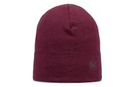 Czapki i chusty sportowe męskie - BUFF Czapka do biegania MIDWEIGHT MERINO BEANIE melange tourmaline - miniaturka - grafika 1