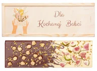 Czekolada - Czekolada belgijska w drewnie Dzień Babci - miniaturka - grafika 1