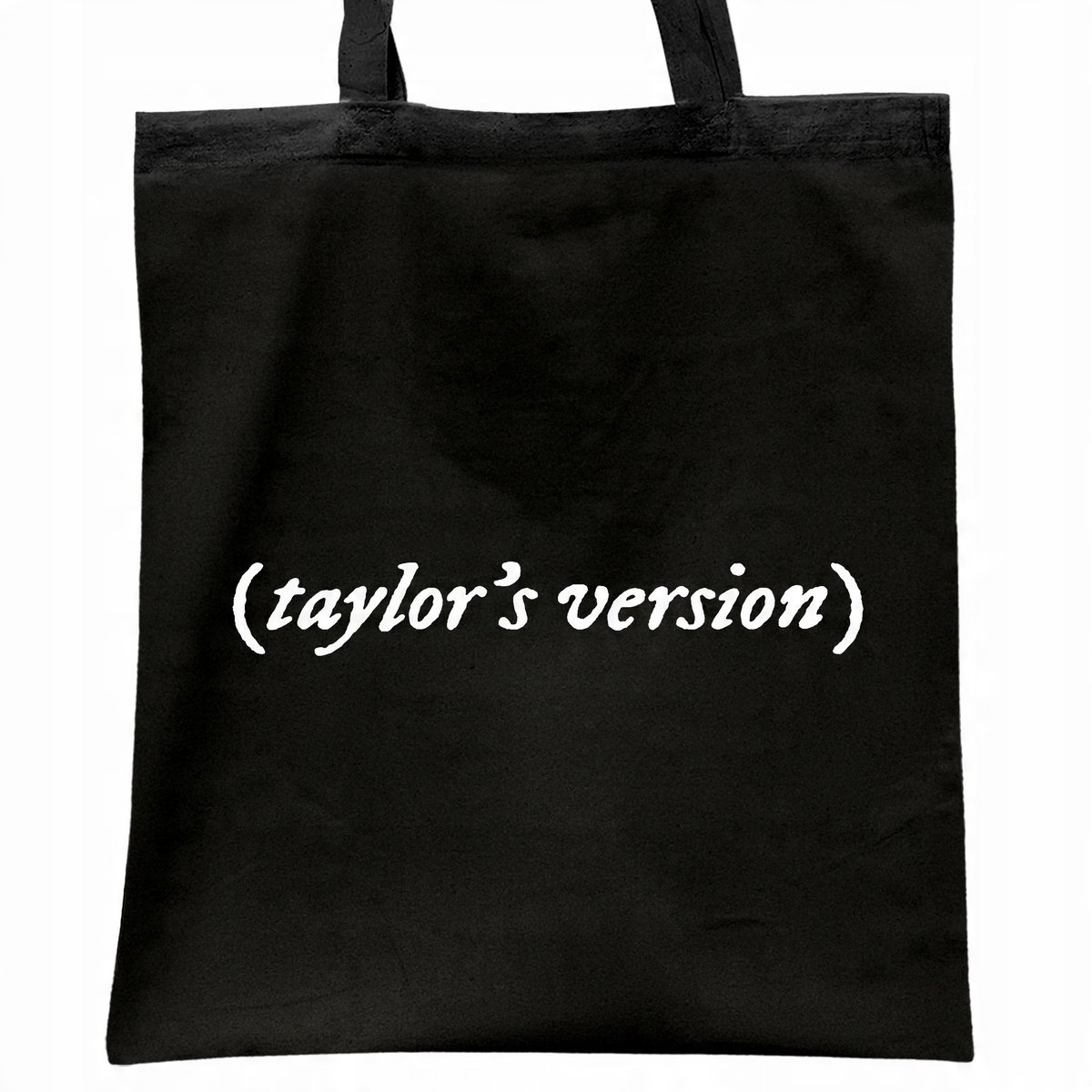 Torba bawełniana czarna na zakupy Taylor Swift Dla Fanów Prezent