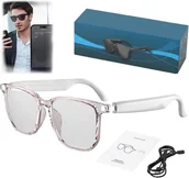 Okulary przeciwsłoneczne - Wielofunkcyjne inteligentne okulary Bluetooth AI, inteligentne okulary Hy C8 Pro z aparatem - miniaturka - grafika 1