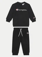 Komplety dla niemowląt - Champion Dres 307054 Czarny Regular Fit - miniaturka - grafika 1