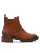Botki damskie - Timberland Sztyblety Brimfield TB0A2PBBEM41 Brązowy - miniaturka - grafika 1