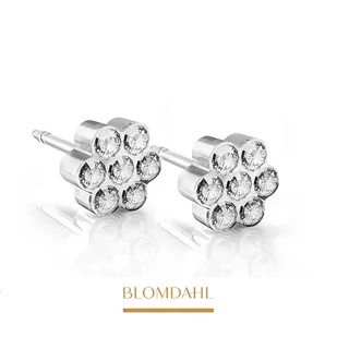 Blomdahl -  Kolczyk  Daisy Crystal 5 mm SFJ 2szt - Piercing - miniaturka - grafika 1