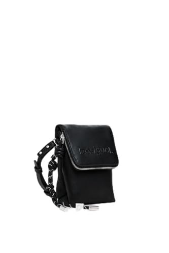 Desigual MONE_Half Phone Black, Bi-Fold Wallet Women's, 12, Kolor: czarny, 12