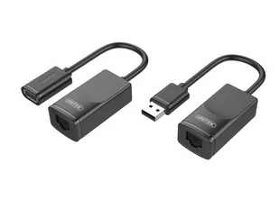 Unitek Przedłużacz USB po skrętce 60m, Y-UE01001 Y-UE01001 - Adaptery i przejściówki - miniaturka - grafika 2