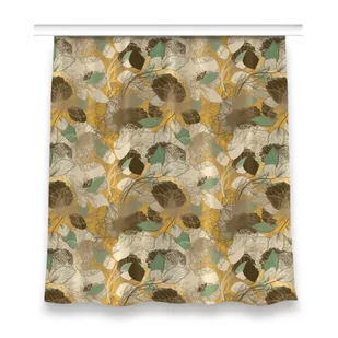 Kolorowa zasłona z nadrukiem 150x160 Retro sztuka, Fabricsy - Zasłony - miniaturka - grafika 1