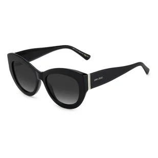 Okulary JIMMY CHOO XENA-S-807-9O. Okulary przeciwsłoneczne, Kolor czarny. Kobieta. - Okulary przeciwsłoneczne - miniaturka - grafika 1