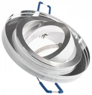 Oprawy, klosze i abażury - IdeaLed Arial oprawa oczko do zabudowy okrągła ruchoma GU10 transparentna - miniaturka - grafika 1