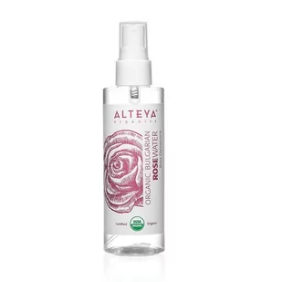 Organic alteya biorosen wodę Spray 100 ML 100% usda certyfikowane jak z epoki czysto Bio naturalny kwiaty pozyskanego z różami, dzięki destylację z parą wodną świeżych handgepflueckten płatków róży 010004 - Kremy do twarzy - miniaturka - grafika 1